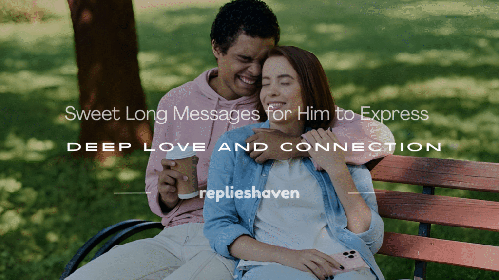 sweet long messages after making love for him