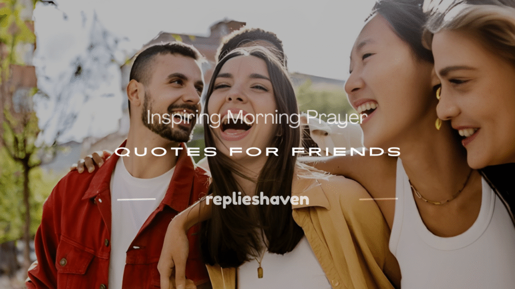 morning prayer for friend