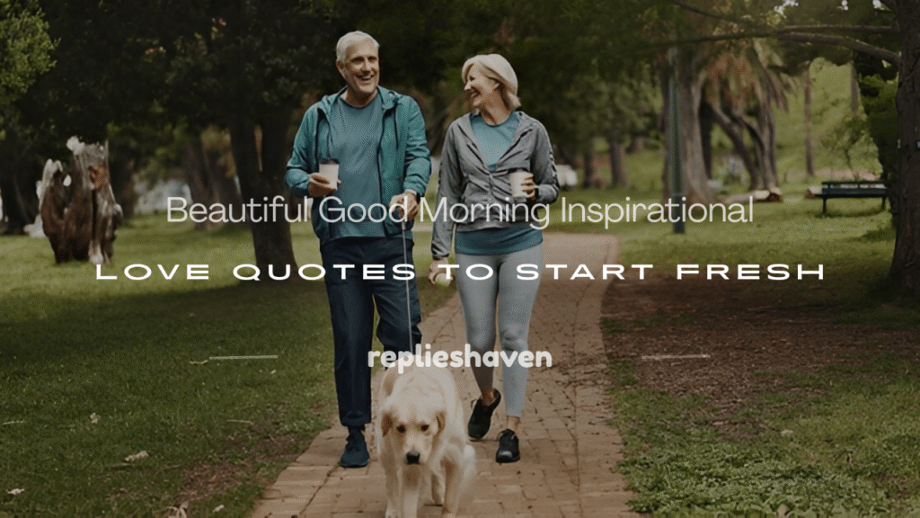 good morning inspirational love quotes