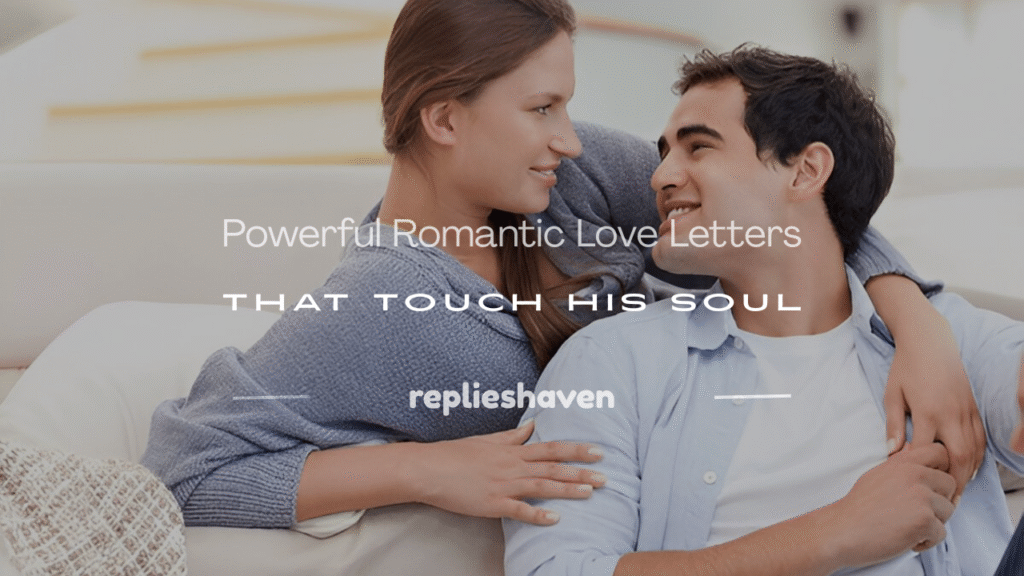 sweet love letters for him