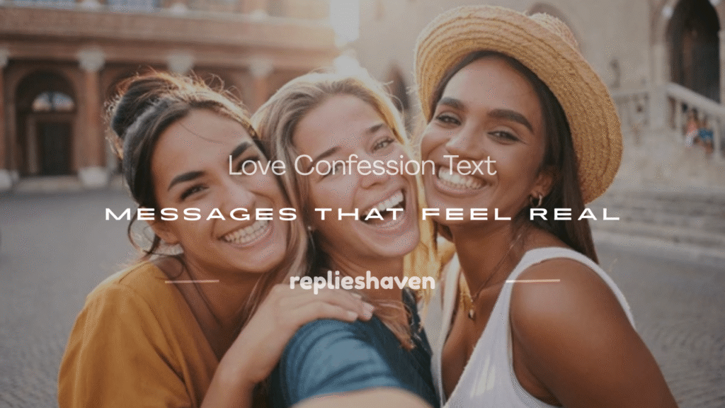 love confession text message